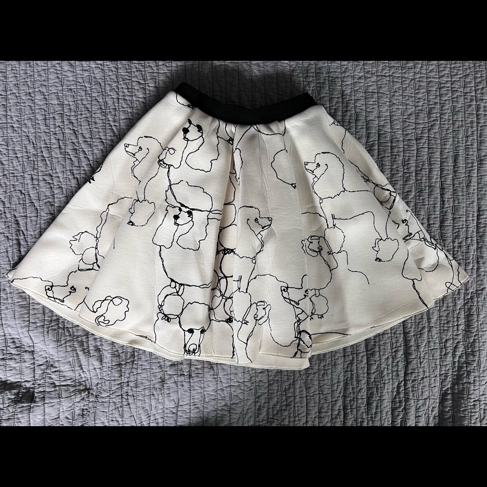 H&M Poodle skirt; size 4